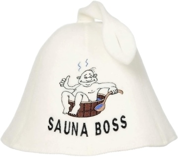 Unisex wool felt Sauna Bath Sauna Felt Hat