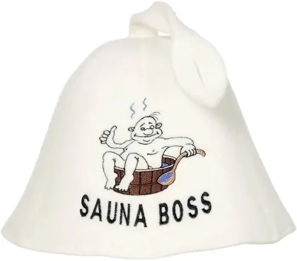 Unisex wool felt Sauna Bath Sauna Felt Hat