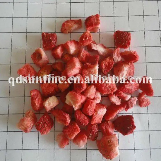 frozen fruit strawberry diced dry fruit
