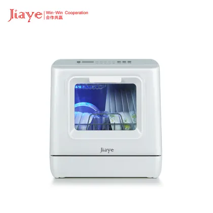 China Mini Dishwasher 2/4 Setting Smart Counter Top Dishwasher for Home