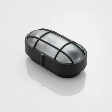 Affordable 220V Fulidi LED Bulkhead Oval Wall Light with IP54 Rating - E27 Base