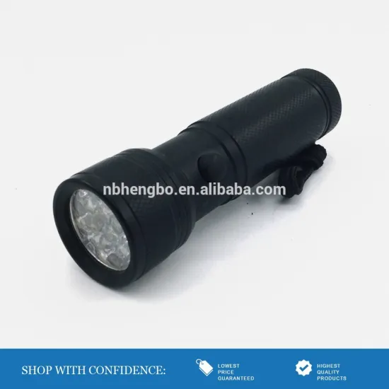 HB_FL2814 Aluminum 3 AAA Battery 12 LED Flashlight