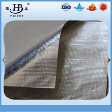 Tecido de fibra de vidro revestido com folha de alumínio da venda quente