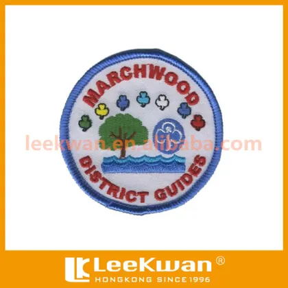 Merrow Border With Marchwood Administrative Department Logo Embroidery Badge