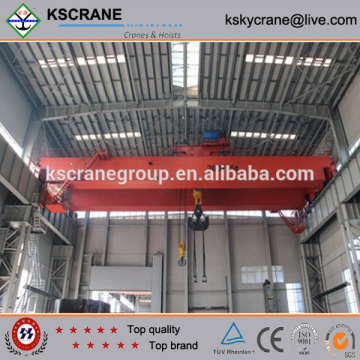 High Performance 30Ton Electric QD Double Beam Overhead Crane With Hook