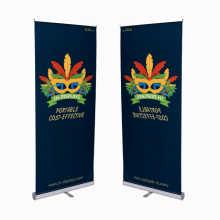 Hohe Qualität beliebter Budget Retractable Roll Up Stand