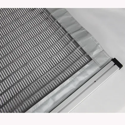 Gray Color RV Bed Protective Net Aluminum Alloy Caravan Motorhome Protective Net