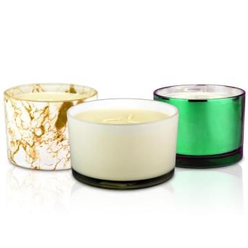 Velas grandes de vidro com aromaterapia multifunções com aroma personalizado