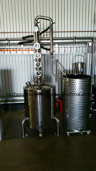 Stainless Steel 250L Still Boiler with Column