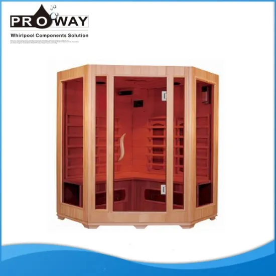 SN-02 New Luxury Good Wood Steam Sauna Room Heat Infrared Sauna Carbon Heating Sauna