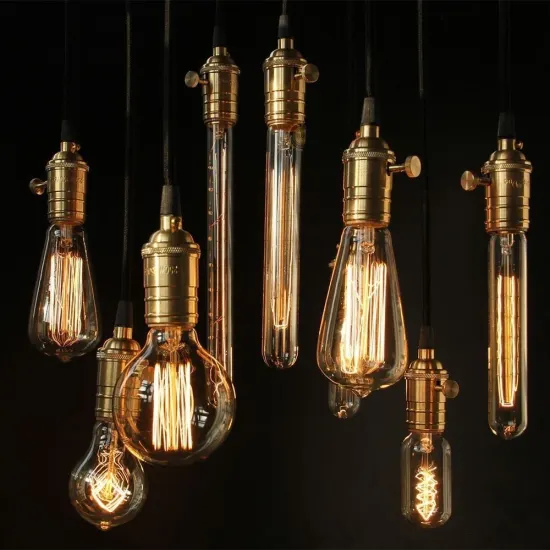 Vintage Edison Bulb E27 40W 220V Filament Bulb for Decor and Pendant Lights