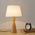 LEDER Small Wooden Table Lamp