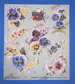 Paper Craft Stickers 3D Printed Decorated Paper Toys Girls' Paper Gift Packing Accessory