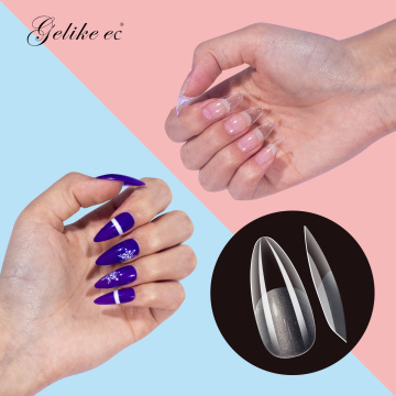 2022 VENDITA CALDA Short Gel X Nail: TIPS Gel ed estensione unghie Set per opere d'arte