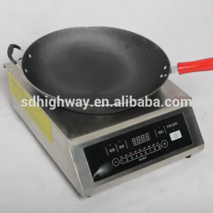 3500W slide control commercial induction cooktop with Infineon IGBT and half-bridge