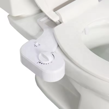 ABS Plastic Manual Toilet Bidet Seat with Self-Cleaning Nozzle