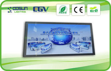 Illuminated Slim Led Light Boxes Acrylic Smd3528 For Airport Display