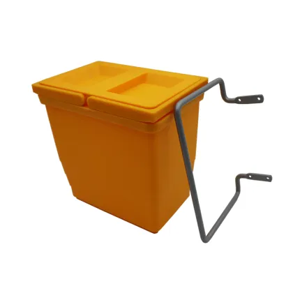 Hanging Bin Door Mounting Bracket for Cabinet Storage Laundry Bin