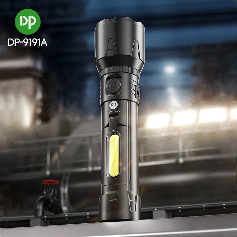 Super Bright Solar Charging Rechargeable Tactical Flashlight Torch