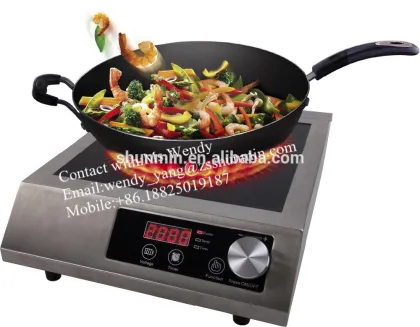 SM-A80 Commercial induction cooker 3500w heavy duty induction stove