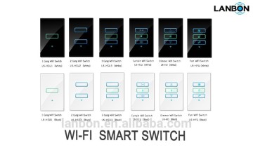 See larger image Android phone / Iphone remote control Wifi smart home light switch Switch for Lights, Dimmer, AC, DVD, TV, Cur