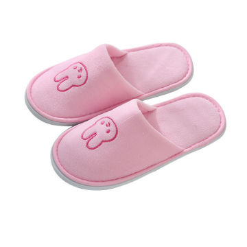 New design kids embroidering Baby Indoor Child Slippers