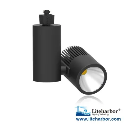 Cold Forging Heat Sink Dimmable 24 Degree LED COB Track Lights