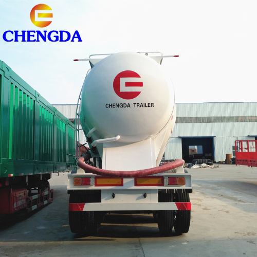 3 Axle 40ft Cement Transportation Tank Trailers