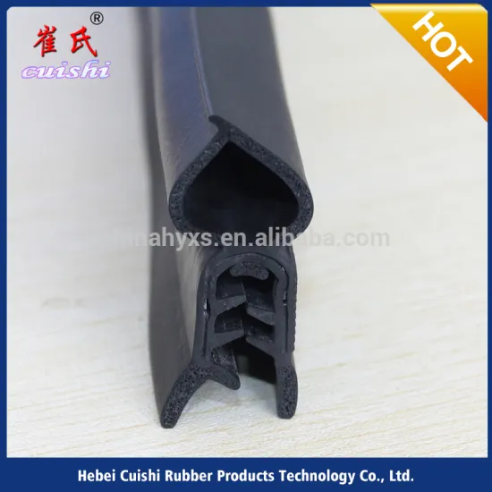 car engine cover top sponge bulb weatherstrips