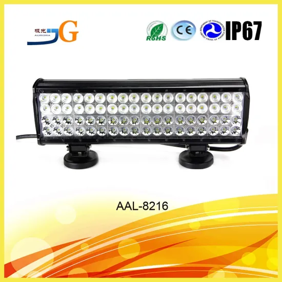 4X4 Suv Car Parts Led Driving Light 216W Quad Row Led Light Bar Offroad