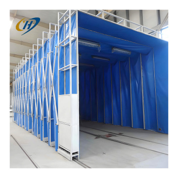 Waterproof PVC Mobile Retractable Painting Booth for Sale