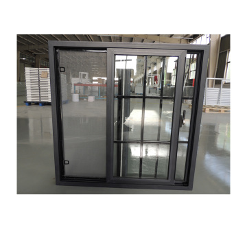 58mm Single Sliding UPVC Profile Sizes - Customized Professional Manufacture Cheap Price Vinyl Windows White Grills