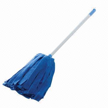 Microfiber Mop with Plastic Handle, Durable, Ideal for Home Use