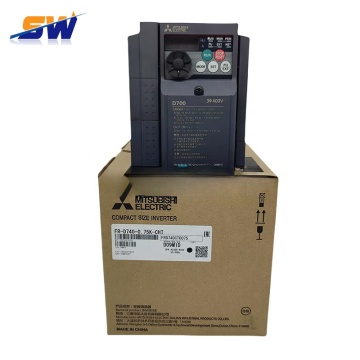 Songweiler CNC Frequency Converter: FR-D740-0.75K-CHT, Part of Mitsubishi's FR D700 Series - 0.75KW VFD Inverter