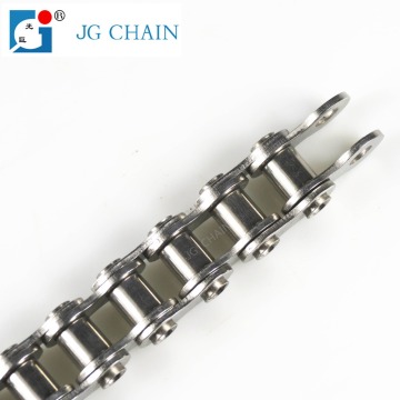 DIN 8187 china factory supplier 08B SS chain simplex roller chain stainless steel chain
