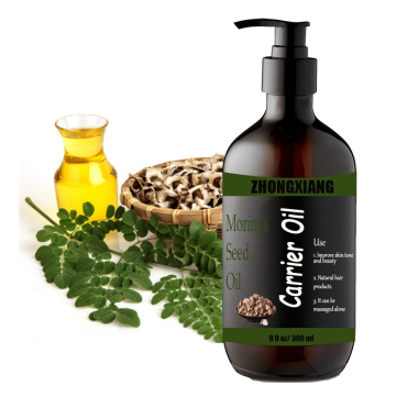 Aceite portador de plantas de aceite de semilla de moringa oleifera cosméticos