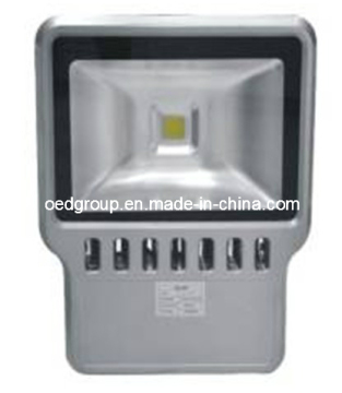 Outdoor IP65 100W LED Flood Light with Black or Gray Aluminum Case (OED-FL03-100W)