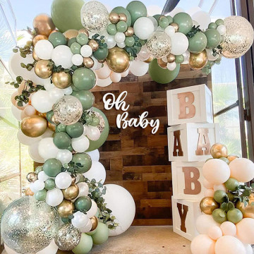 Hot Sale Balloon Arch Garland Kit Προμήθειες Λατέξ Μπαλόνια Διακόσμηση Πολύχρωμη για Διακόσμηση Γαμήλιου Πάρτυ γενεθλίων
