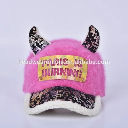 custom baby caps children hats with ears baseball caps for outdoors