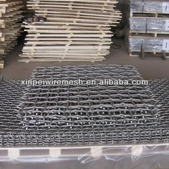 8*8mesh,10*10mesh Strong Structure Heavy Duty Brass Stainless Steel Crimped Wire Mesh For Screen