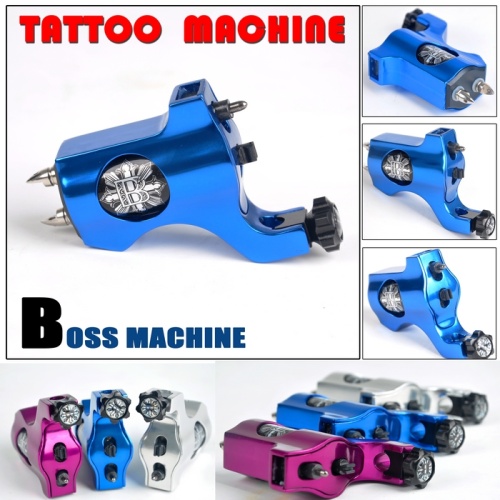 Obispo colorido impreso Motor máquina de tatuaje