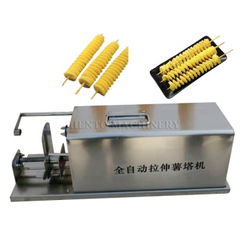 HENOTO Factory Price Potato Chips Cutter / Spiral Potato Cutter