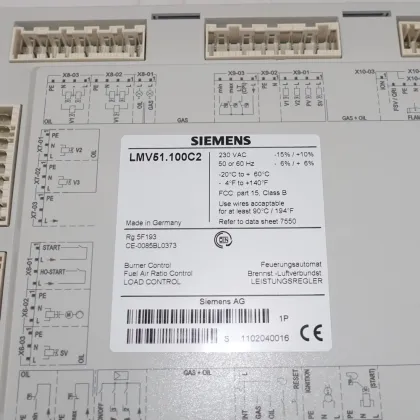 SIEMENS Burner Management System LMV51.100C2