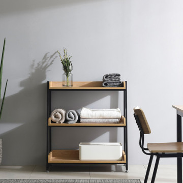 Tablero de partículas Modern 3Tier Industrial Bookshelf E1