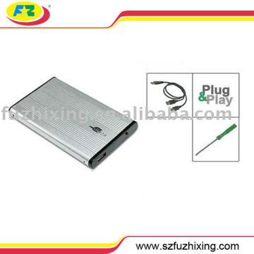 2.5" aluminum ide hard drive enclosure / internal hard drive hdd case