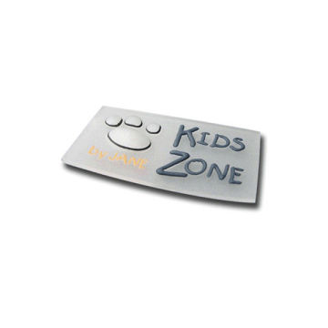 Durable Custom Eco-friendly Clothing Pvc And Silicone Labels With Logo Printing