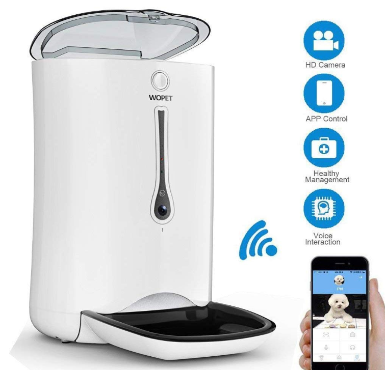 Wi-Fi Enabled Smart Pet Feeder