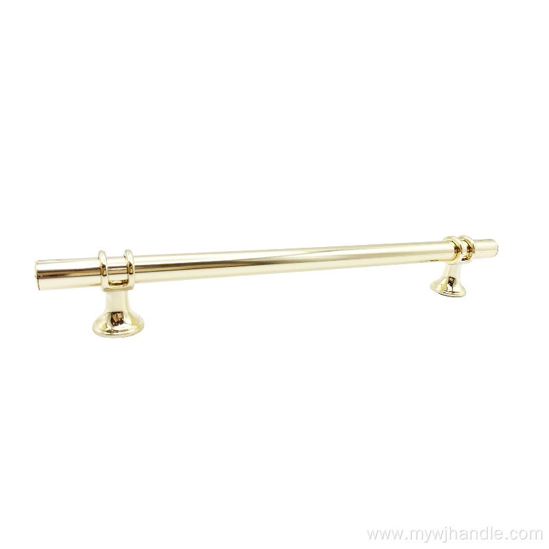 Simple Nordic wardrobe door handle gold