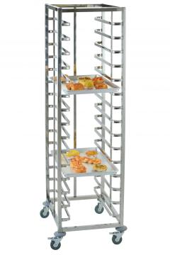 Stainless Structure Steel Bakery Trolley Bread Dolly