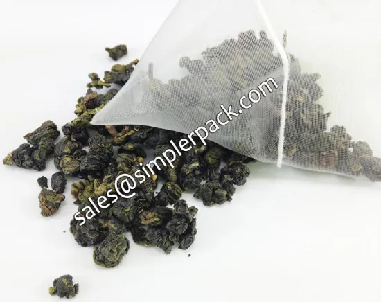Pyramid Nylon Mesh Bag Chrysanthemum Tea Packaging Machine with Thread and Tag